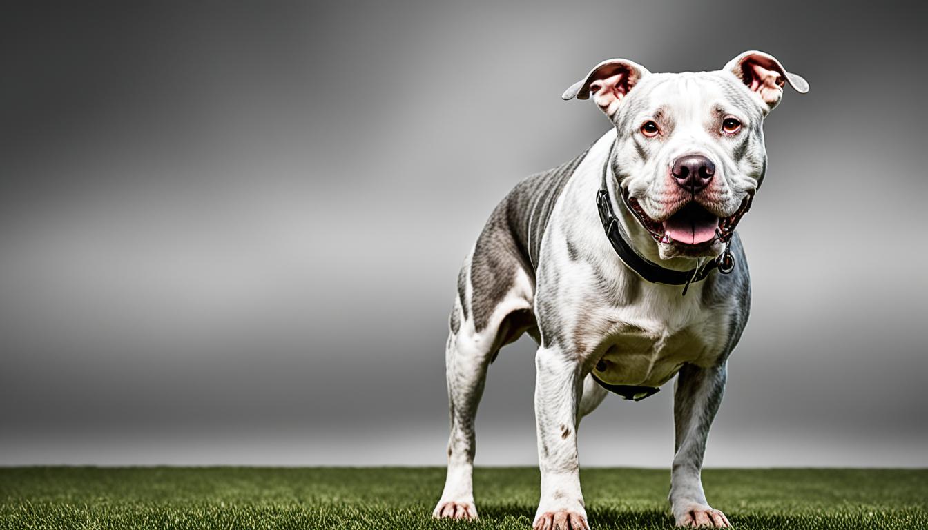 an image of a merle pitbull on the fields, is a merle pitbull rare
