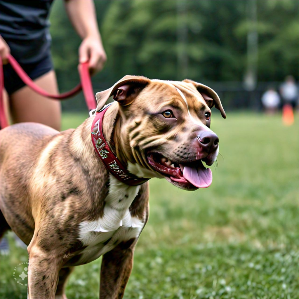 American pitbull Exercise and Mental Stimulation
