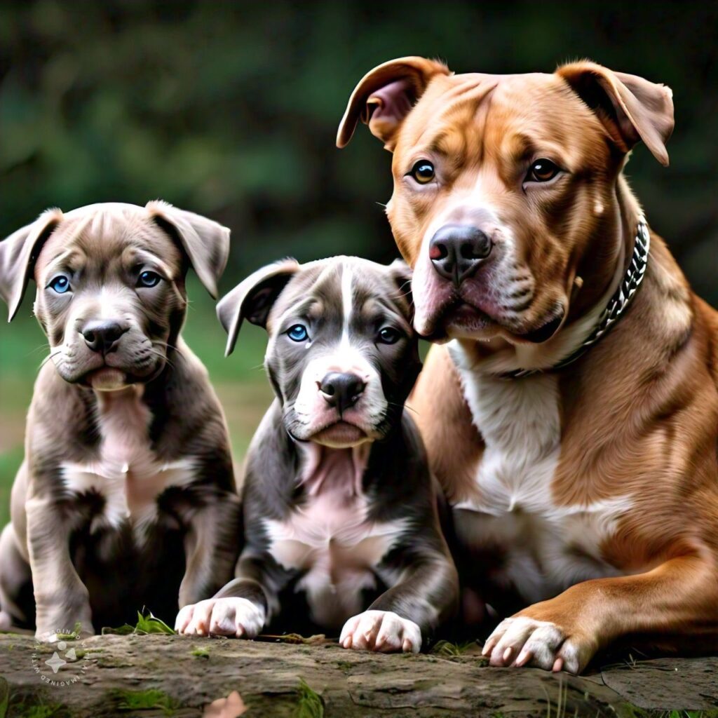 image depicting 3 stages and average life for pitbulls
