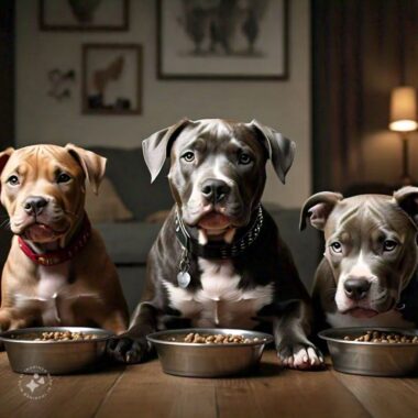 How often should a pitbull eat