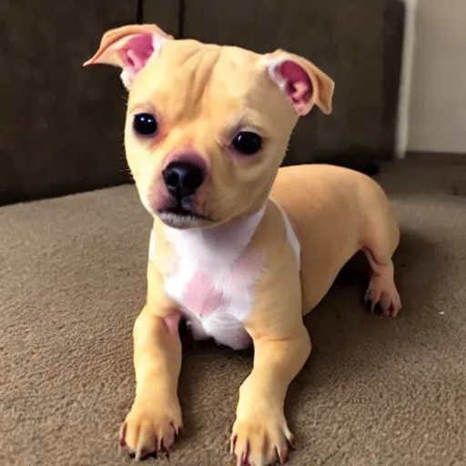 pit bull chihuahua mix