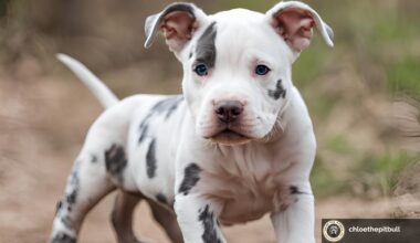 white merle pitbull puppies care