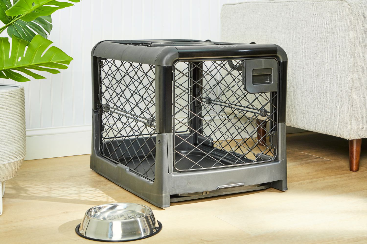 portable kennel for a dog