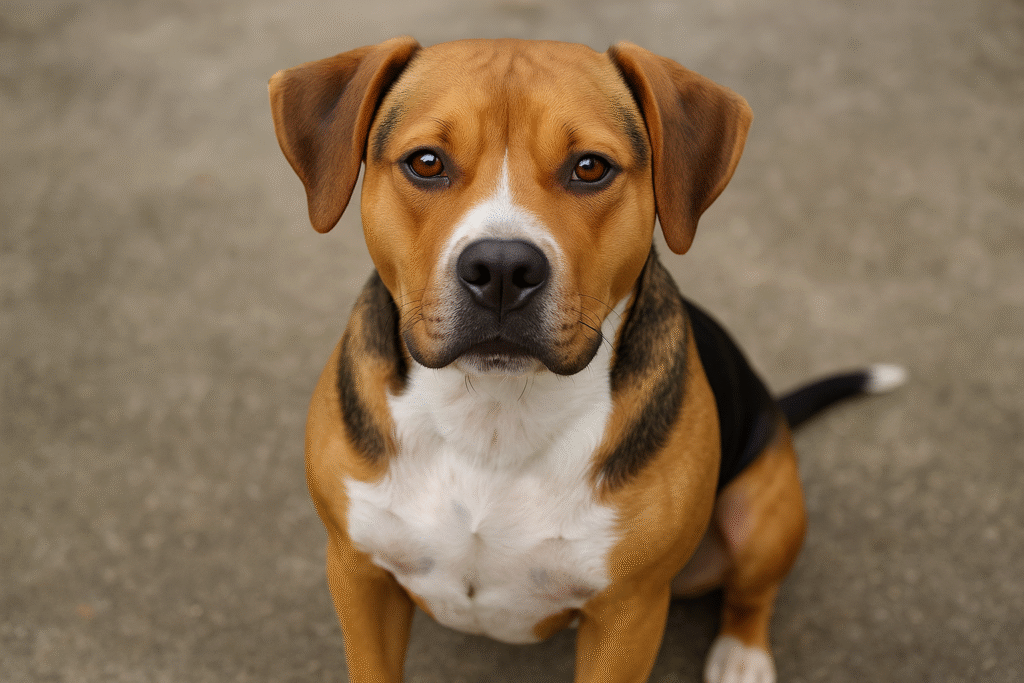 Pitbull-Beagle Mix 
