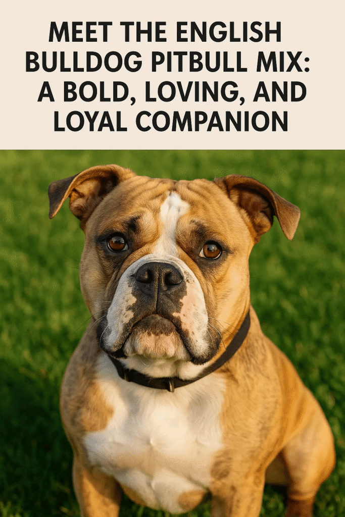 English Bulldog Pitbull Mix