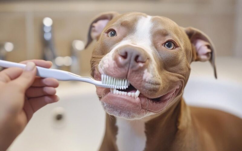DIY Pit Bull Dental Care
